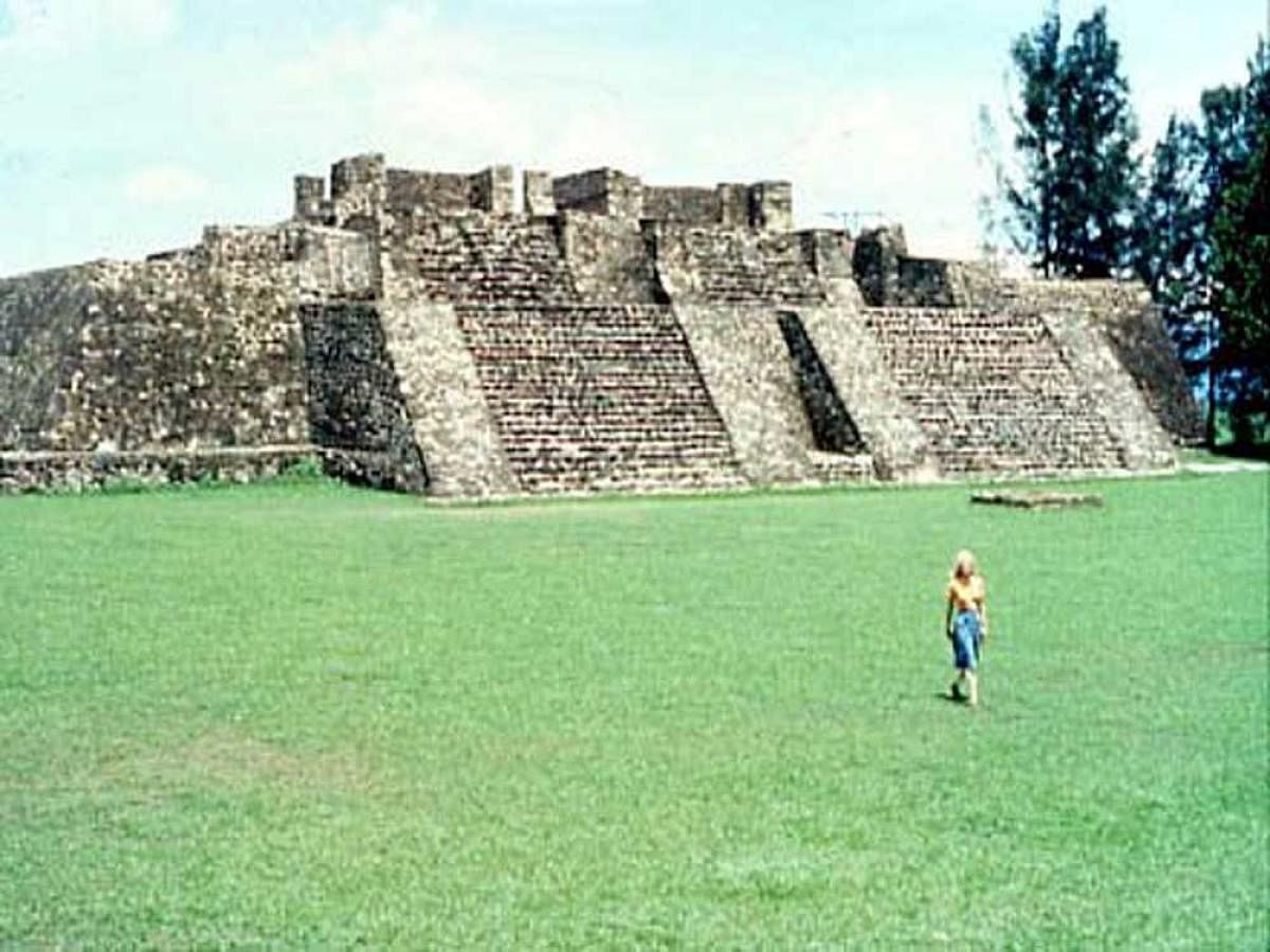 The temple, dedicated to a deity called Tlaloc and located within the Teopanzolco pyramid in Cuernavaca, Morelos state, belonged to the region's Tlahuica culture. Image courtesy Twitter