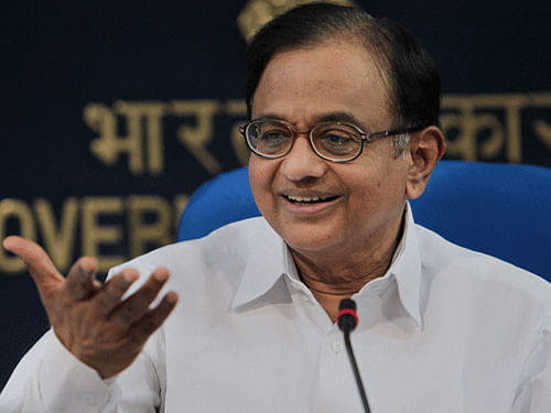 'This is a matter where Swiss Minister and I are discussing with each other how information into specific account (relating to black money) can be provided by the Swiss government to Indian government,' Chidambaram said while replying to a media query at the AICC headquarters. PTI file photo
