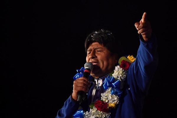 Bolivia's Evo Morales. (AFP photo)