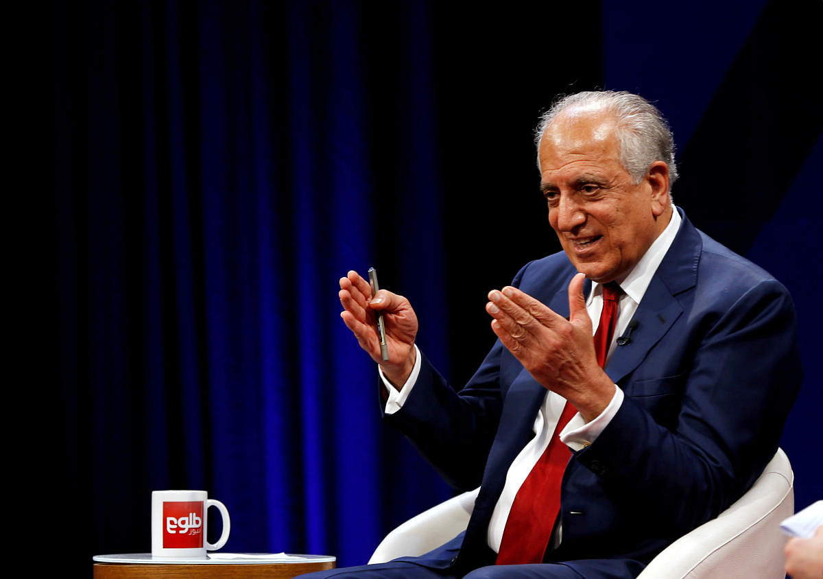  US envoy for peace in Afghanistan Zalmay Khalilzad (Reuters Photo)