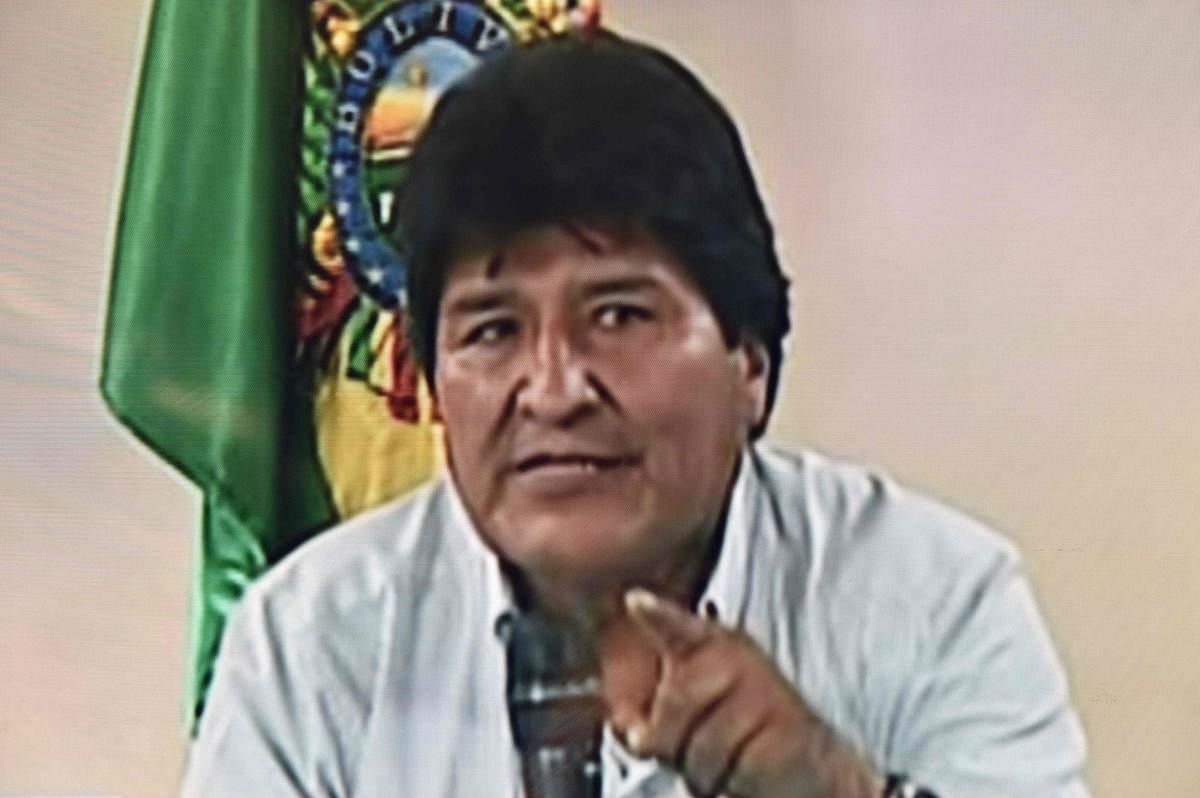Bolivia's ex-president Evo Morales (AFP Photo)