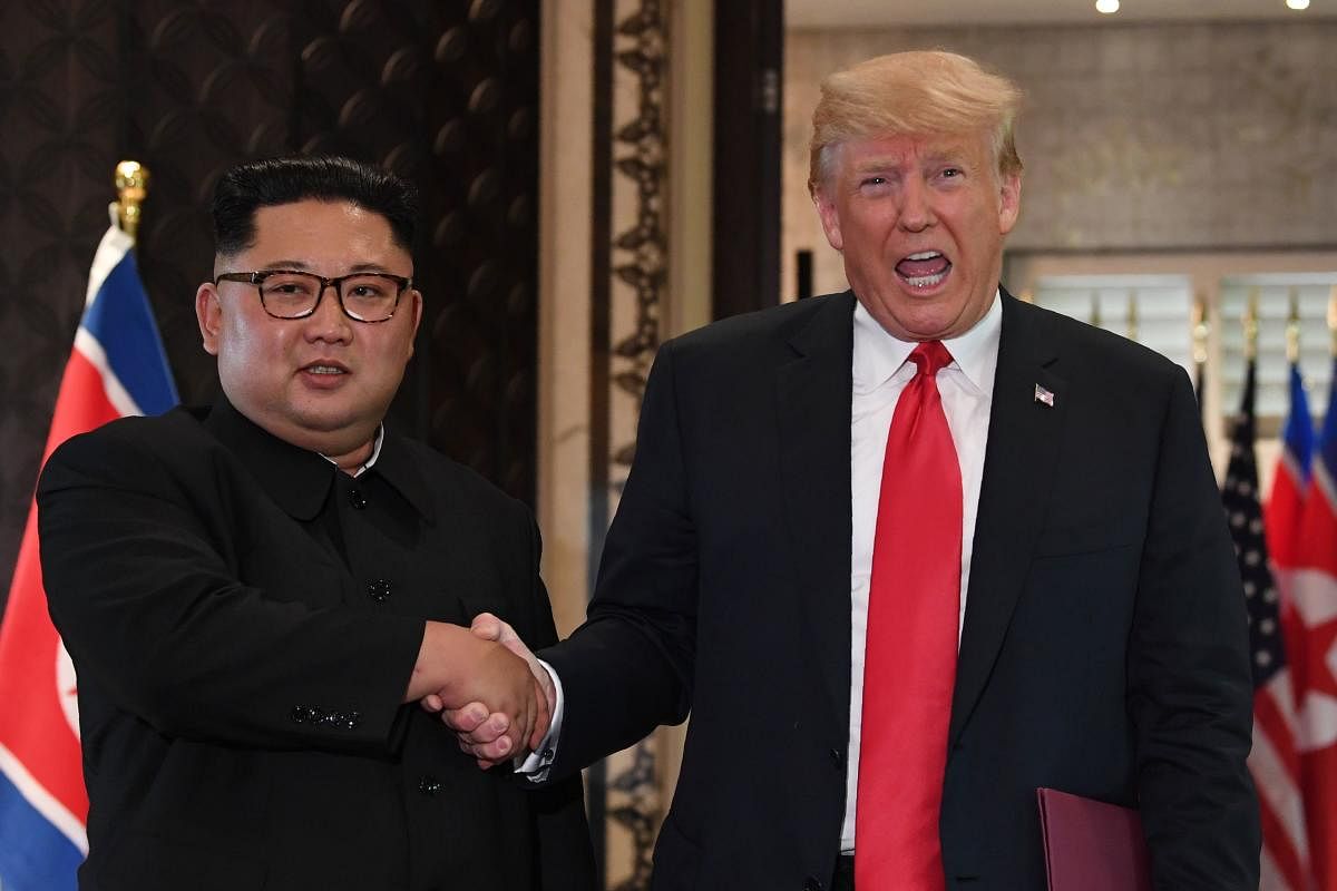 Three meetings between US President Donald Trump and North Korean leader Kim Jong Un failed to secure a landmark nuclear accord. (AFP Photo)