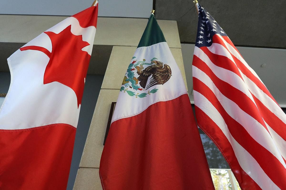 The United States-Mexico-Canada Agreement (USMCA) updates and replaces the nearly 25-year-old North American Free Trade Agreement (NAFTA), which Trump had threatened to cancel. (AFP file photo)