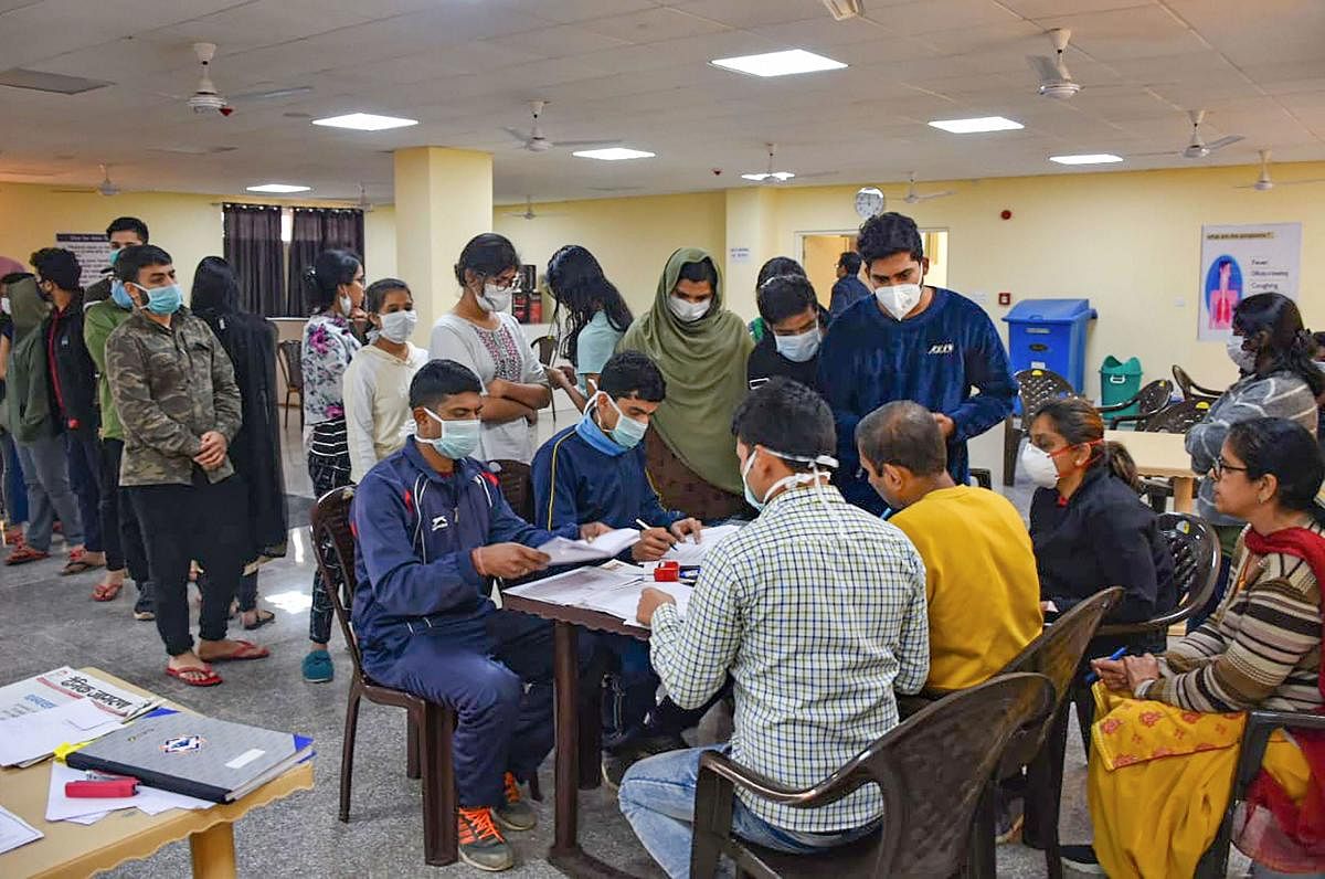 With the latest release, all 406 people at the Indo Tibetan Border Police (ITBP) facility have been discharged after being declared free of coronavirus by the doctors. Credit: PTI Photo