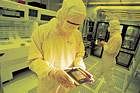 chipping on mobiles This undated photo shows Taiwan Semiconductor Manufacturing plant. A state-of-the art chip factory like this one can take years to build and can cost around $3 billion. Taiwan Semiconductor Manufacturing Company/NYT