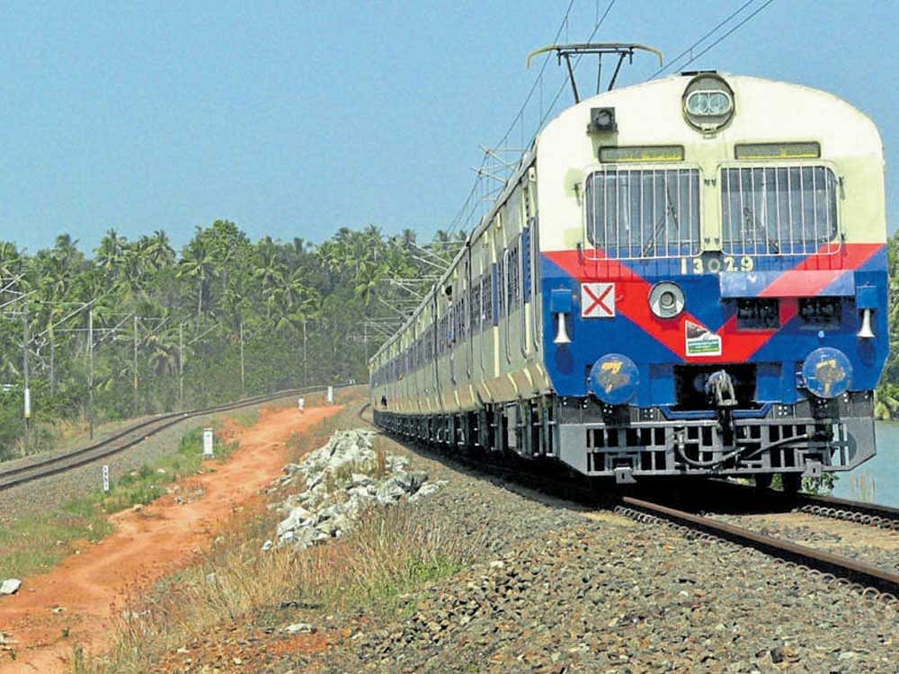 Fifteen DEMU trains will be converted to MEMU (in pic) under the initial phase of the suburban rail project. picture for representation purpose only