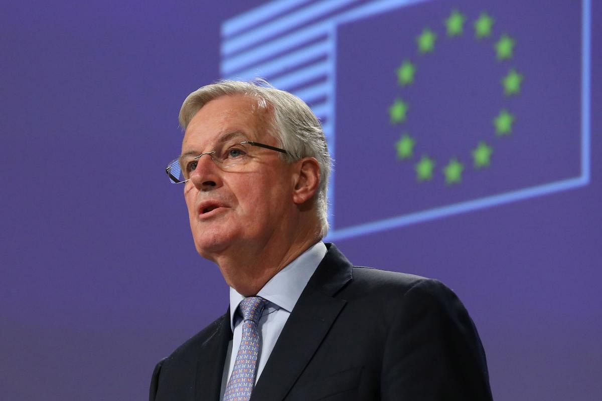 European Commission's Head of Task Force for Relations with Britain Michel Barnier. Credit: AFP Photo