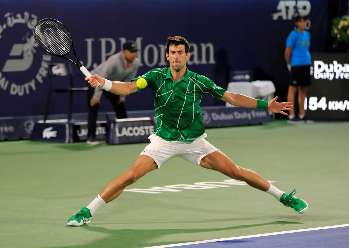 Novak Djokovic. (Reuters photo)