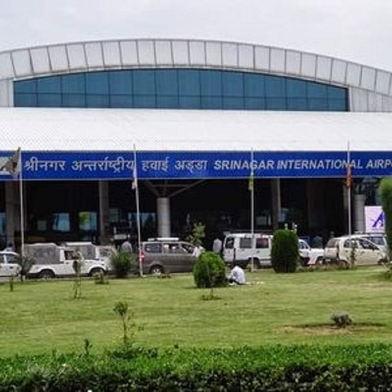 Srinagar airport (Twitter Image)