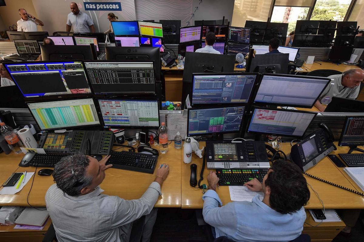 Stock Exchange (AFP Photo)