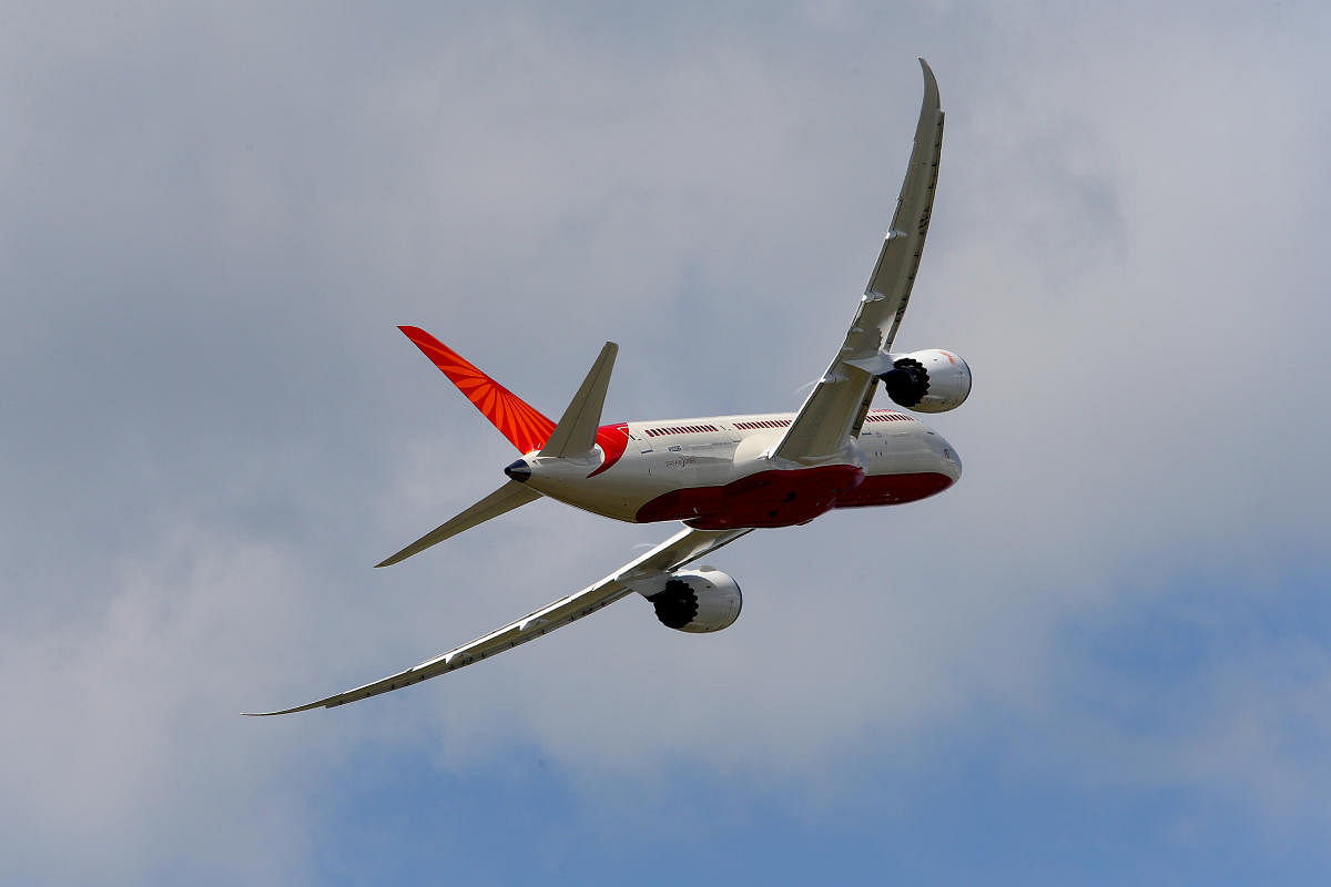 "In view of the prevailing circumstances, AirIndia has decided to cap the fare at 9500 for all AirIndia flights to/from Srinagar till 15th August," Air India tweeted on Sunday. (Reuters File Photo)