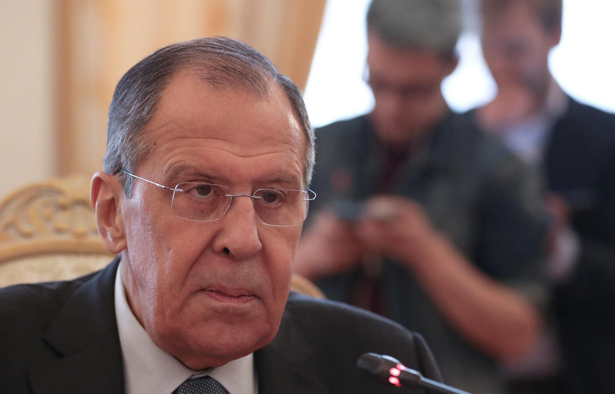 Russia's Foreign Minister Sergei Lavrov called on Washington to "abandon its irresponsible plans" in the crisis-wracked country. Reuters file photo.