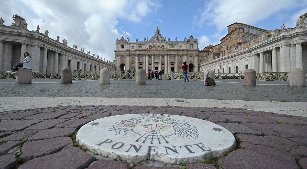 The Vatican on March 6 reported its first coronavirus case, saying it had suspended outpatient services at its health clinic after a patient tested positive for COVID-19. (Photo by AFP)