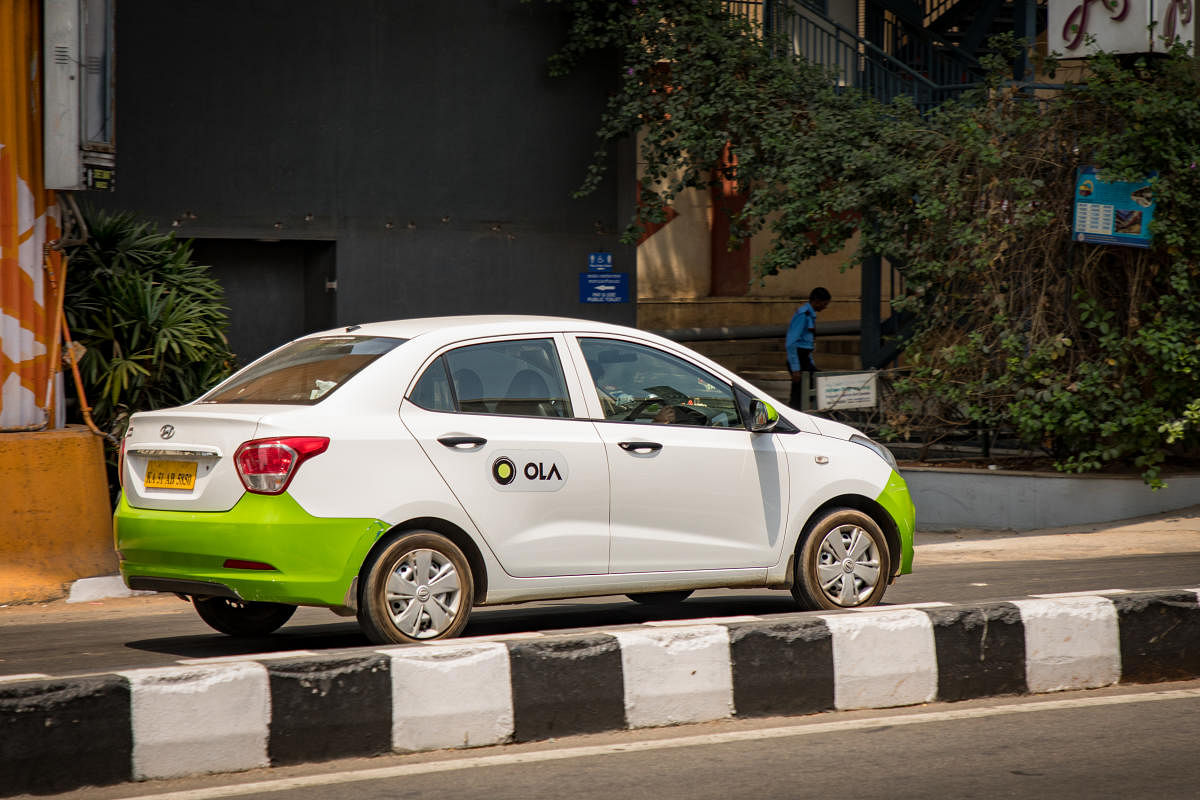  Ola Cabs (DH Photo)