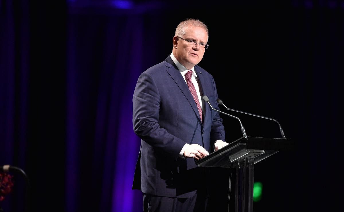 Prime Minister Scott Morrison said the package would provide an immediate stimulus to Australia's economy. AFP file photo