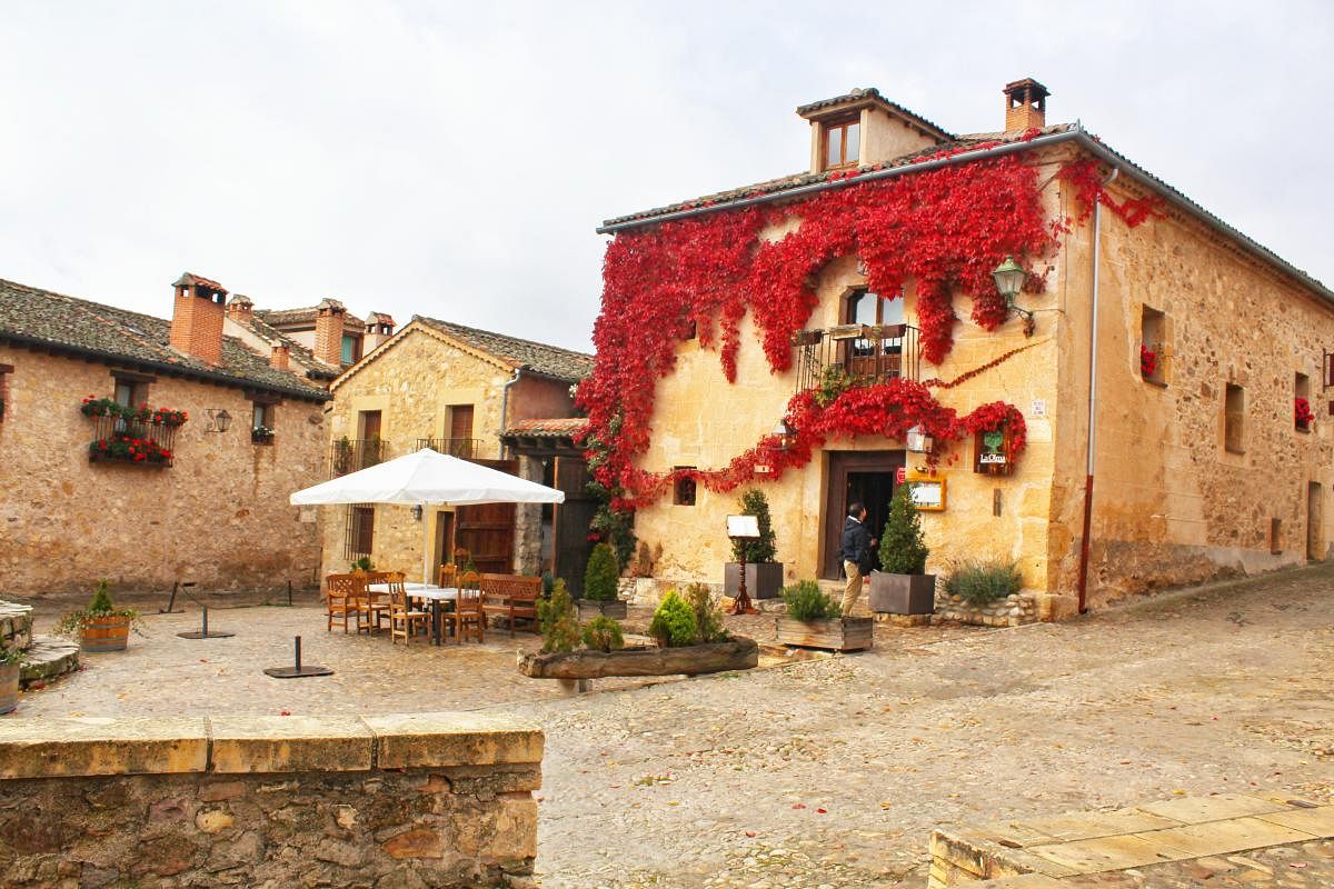 An ancient house that doubles up as a restaurant.