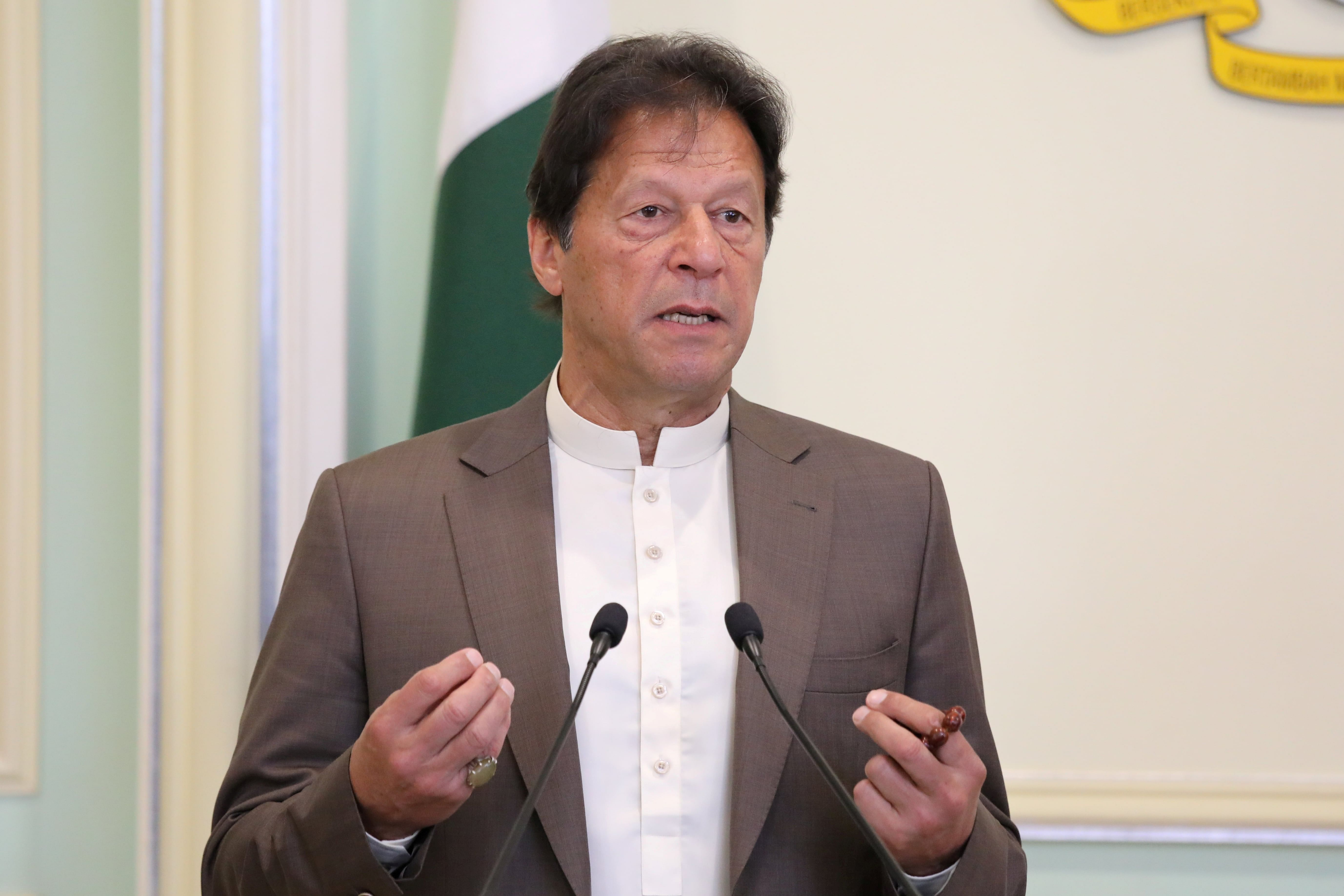 His statement came as Pakistan on Saturday reported five more cases of the coronavirus. (Credit: Reuters Photo)