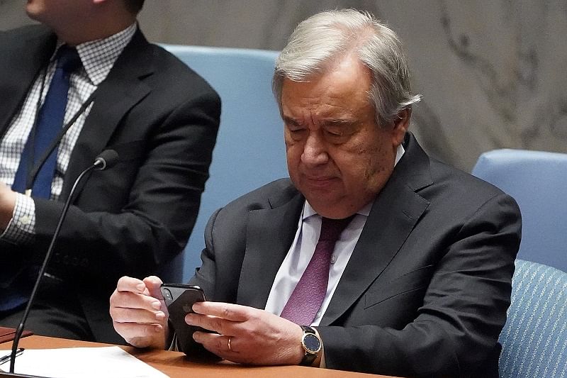 Secretary General of the United Nations Antonio Guterres. (Reuters Photo)