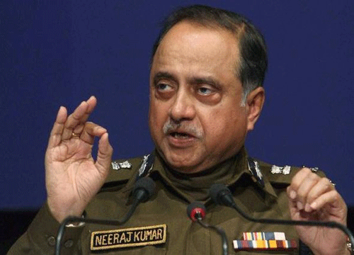 Delhi Police Commissioner Neeraj Kumar. PTI Image