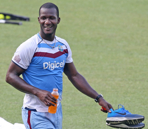 It's only possible for a West Indies captain to say that a World Cup semi-final is "just another game" but then Darren Sammy is completely different from most of the other international cricket skippers, PTI photo