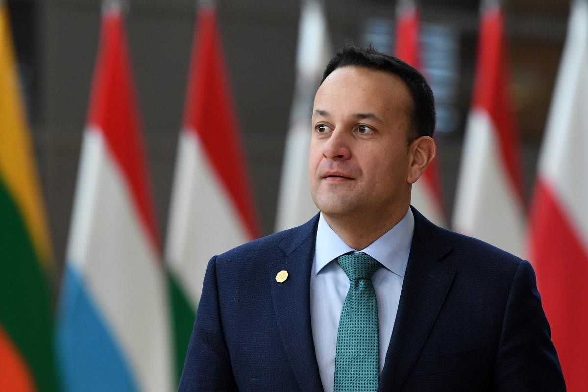 Ireland's Prime Minister Leo Varadkar (AFP Photo)