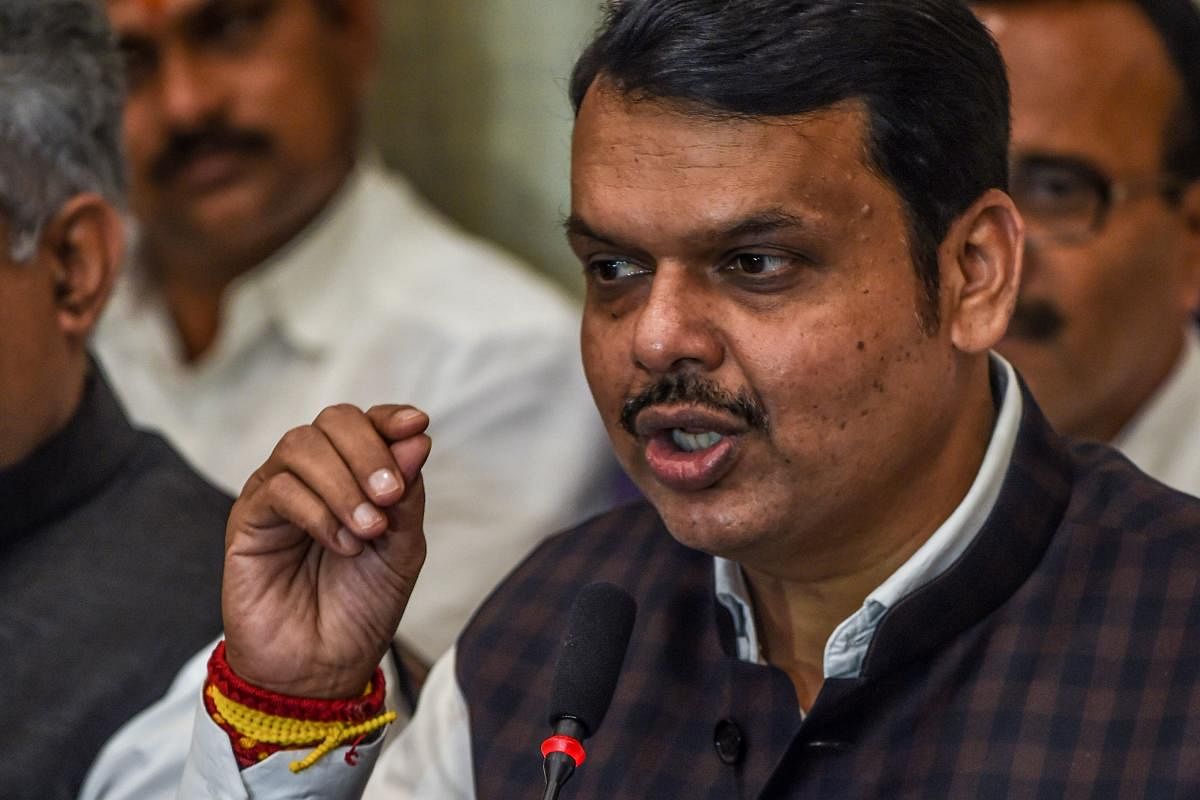 "This is absolutely baseless... it is not in our culture to tap phones of political opponents," Fadnavis, former chief minister and the current Leader of the Opposition, said. Credit: AFP Photo