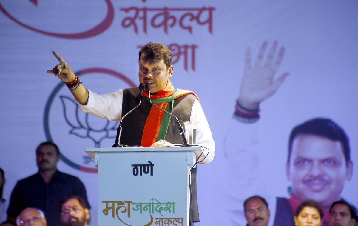 "Amit Bhai (Shah) has confirmed nothing has been decided on CM post to Shiv Sena. No formula is decided yet," Fadnavis said at the annual Diwali luncheon meeting with journalists. Photo/PTI