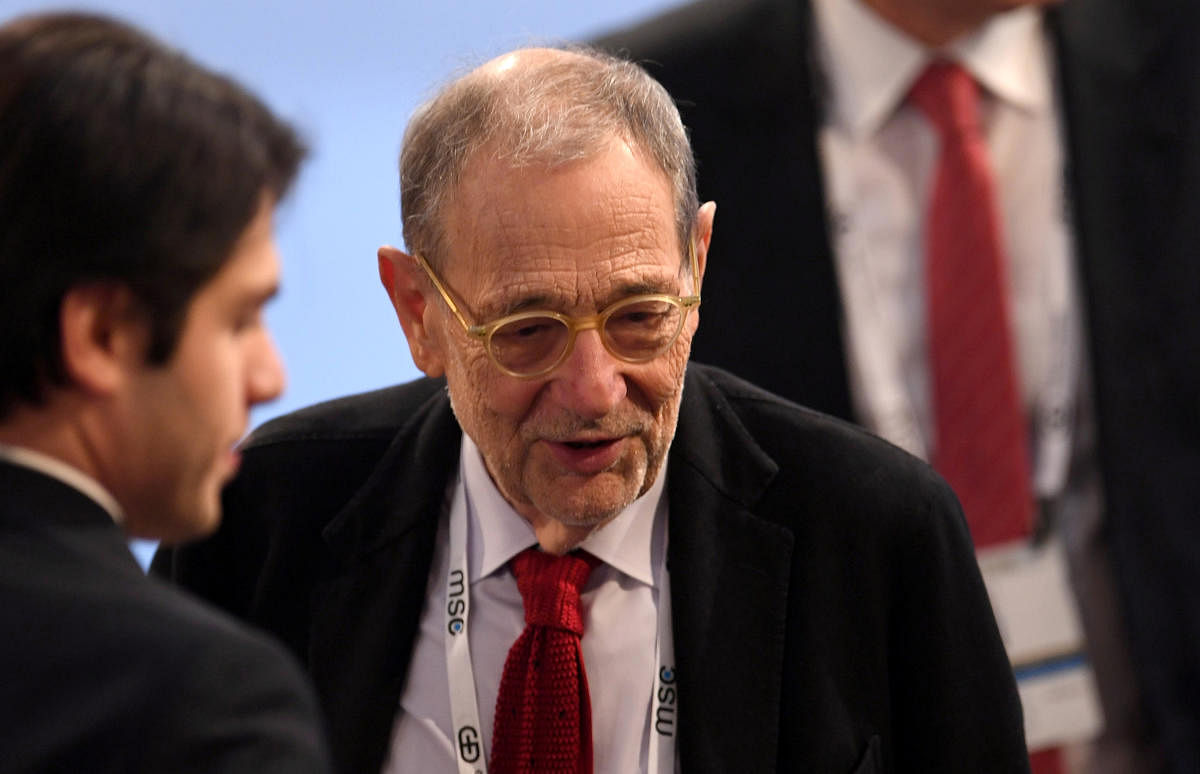 Former NATO Secretary-General Javier Solana (Reuters Photo)