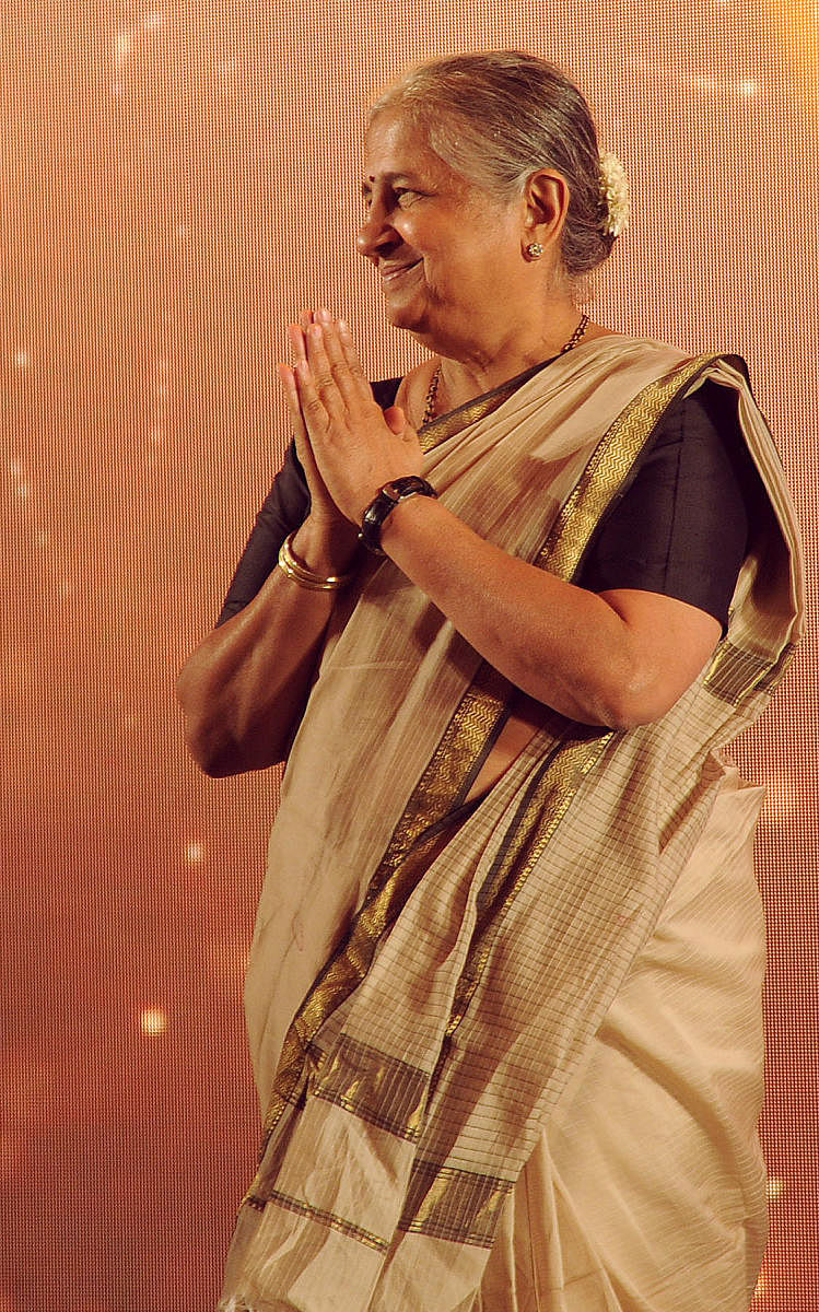 Infosys Foundation chairperson Sudha Murty (DH Photo)