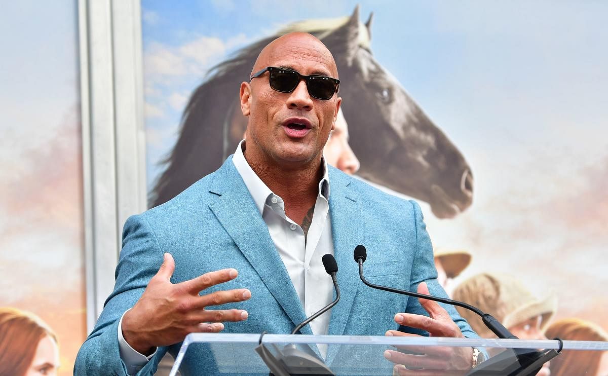 Red Notice features Dwayne Johnson in the lead. (Credit: File photo)