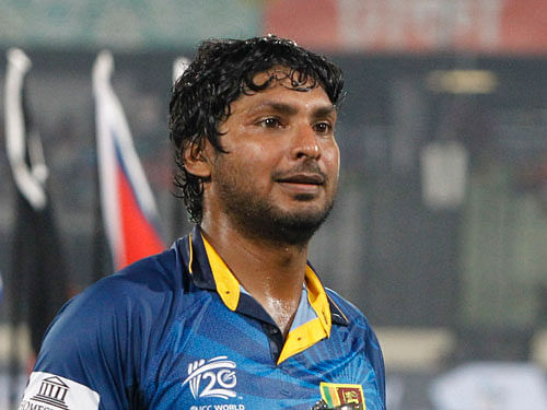 Veteran wicketkeeper-batsman Kumar Sangakkara. AP File Photo.