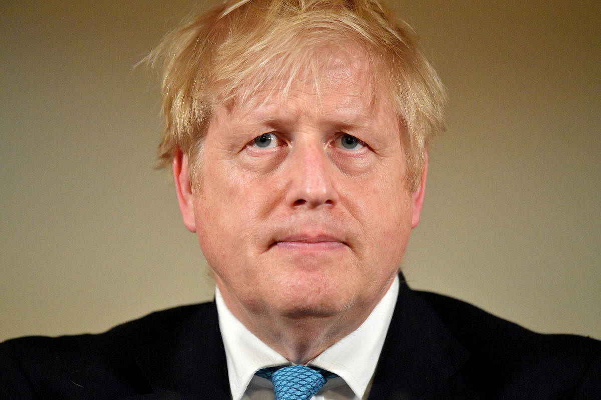 British Prime Minister Boris Johnson. (Reuters photo)
