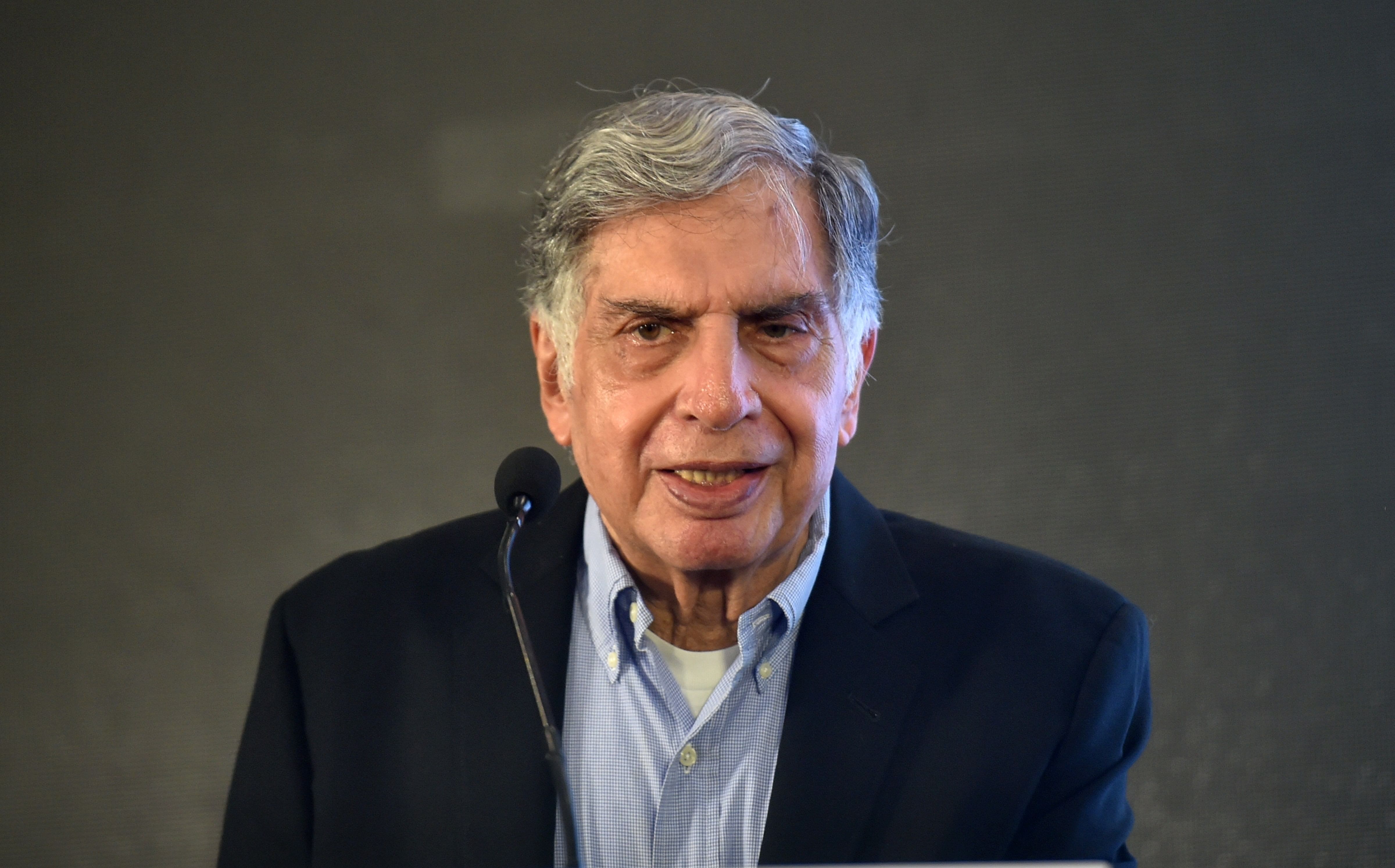 "I think we have to look back and say where so and so innovativeness has its roots," said Ratan Tata. (Credit: PTI Photo)