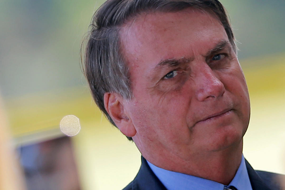 The test results may be released later on Tuesday, President Jair Bolsonaro's office said, despite the normal period of up to 48 hours. (Reuters Photo)