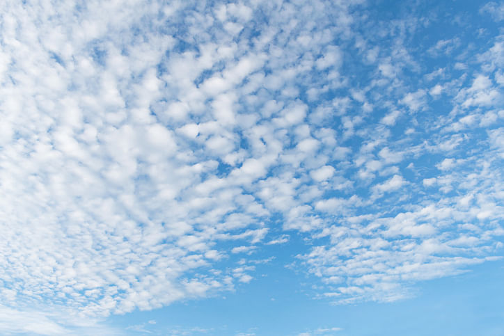 Clear sky due to less air pollution (iStock Photo)