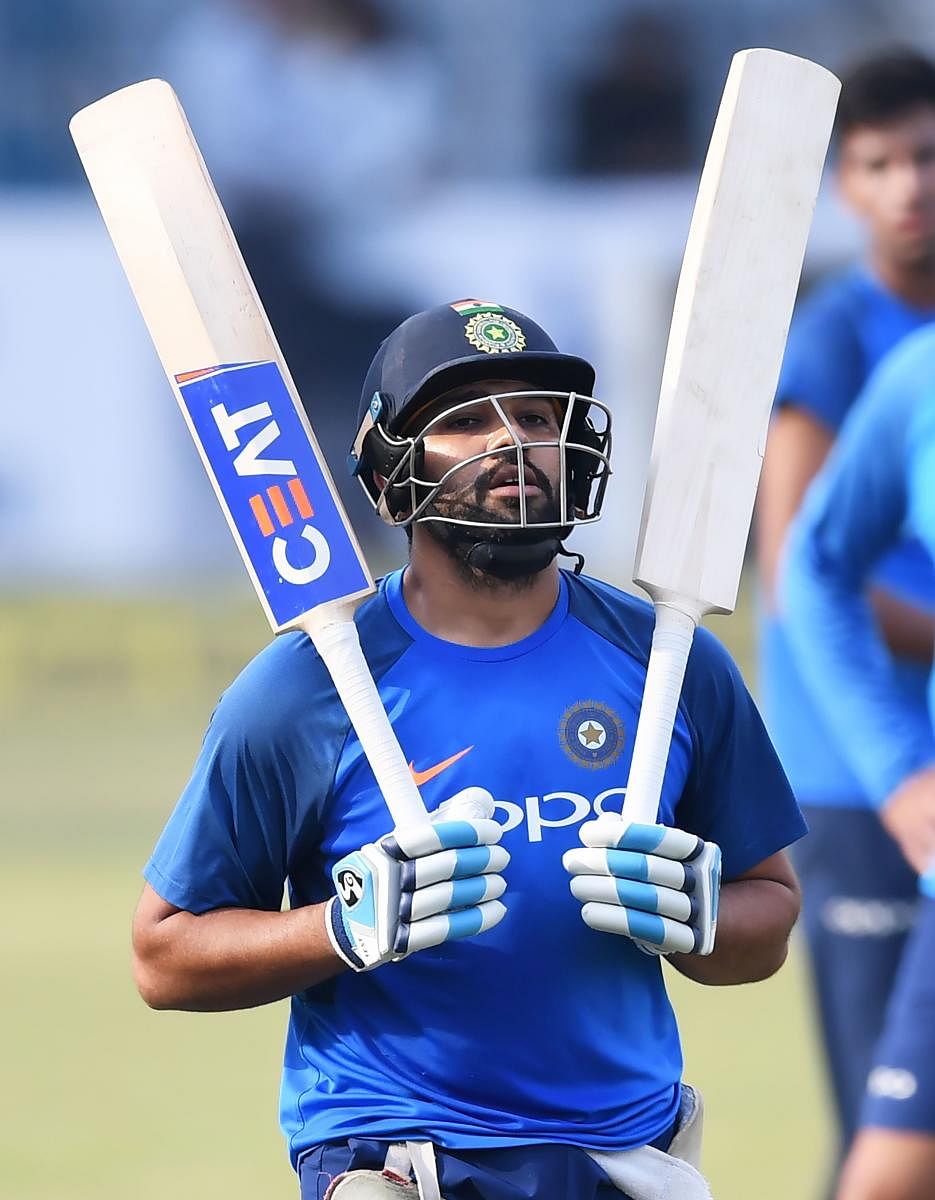 UNDER PRESSURE Having failed in the two Tests, Rohit Sharma has set his sights on making big runs in the ODI series starting Thursday. AFP
