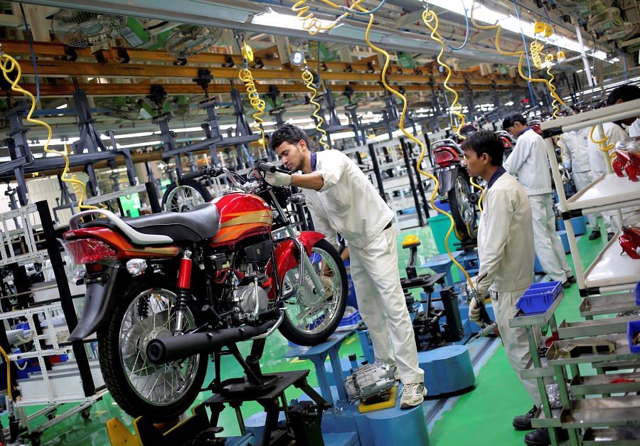 File photo of a Hero MotoCorp manufacturing facility. Credit: Reuters Photo