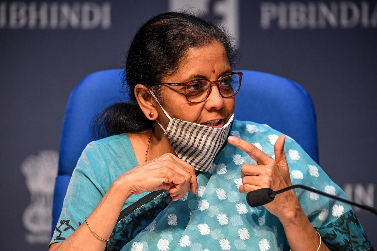  Finance Minister Nirmala Sitharaman (AFP Photo)
