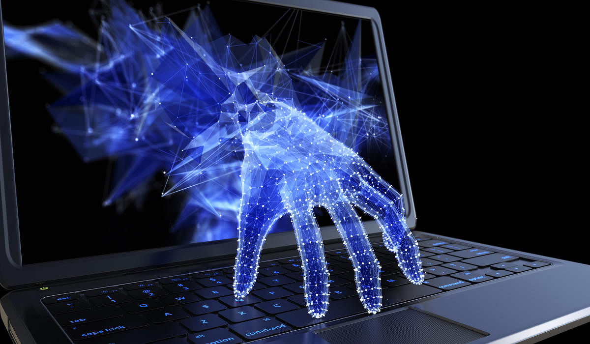 Stealing personal data through a laptop (Getty Image for representation)