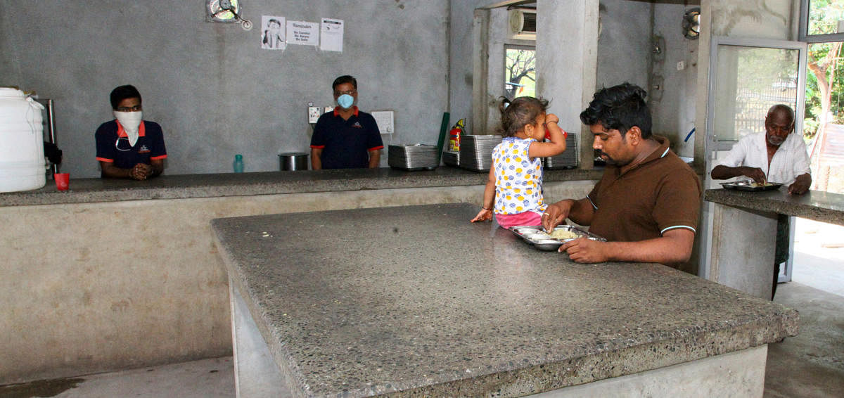 Indira Canteen to provide food to poor and needy (DH Photo)