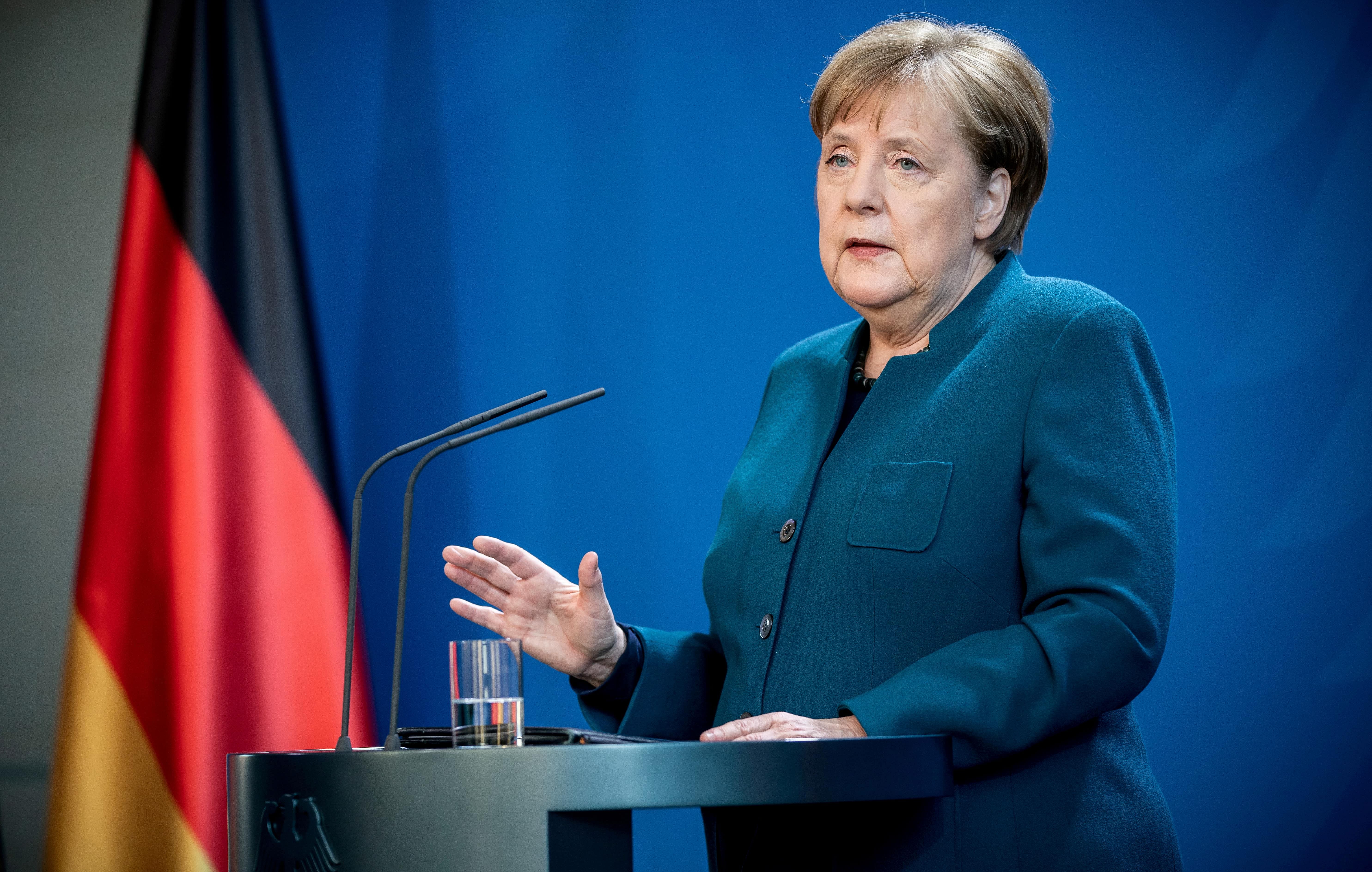 German chancellor Angela Merkel.(Credit: Reuters Photo)