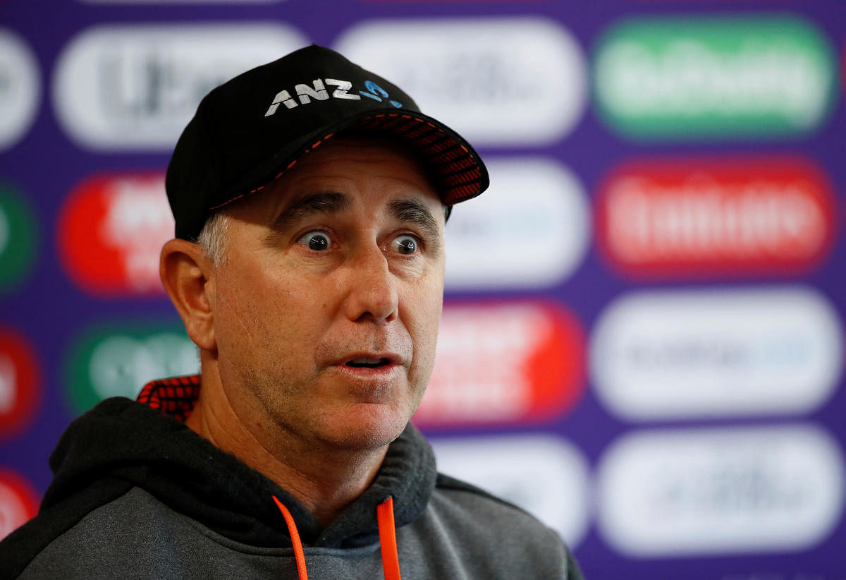 New Zealand head coach Gary Stead. (Reuters photo)