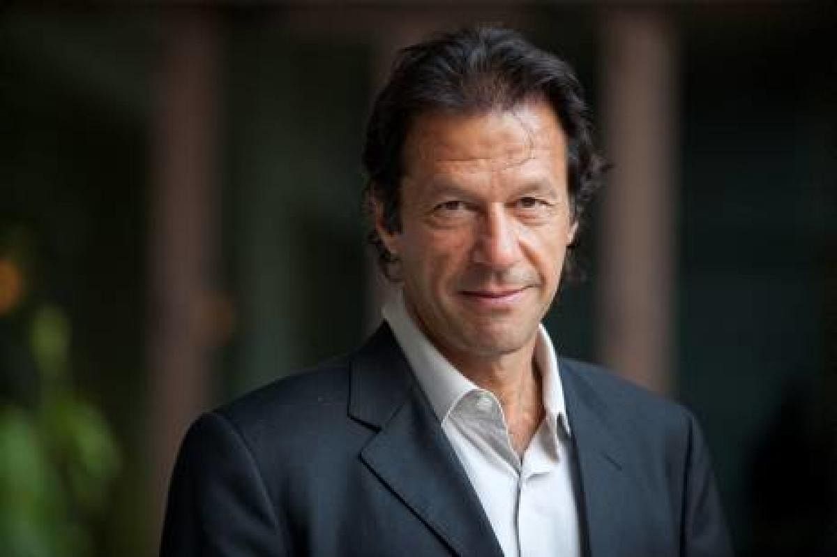 Pakistan's former cricket captain and current Prime Minister, Imran Khan