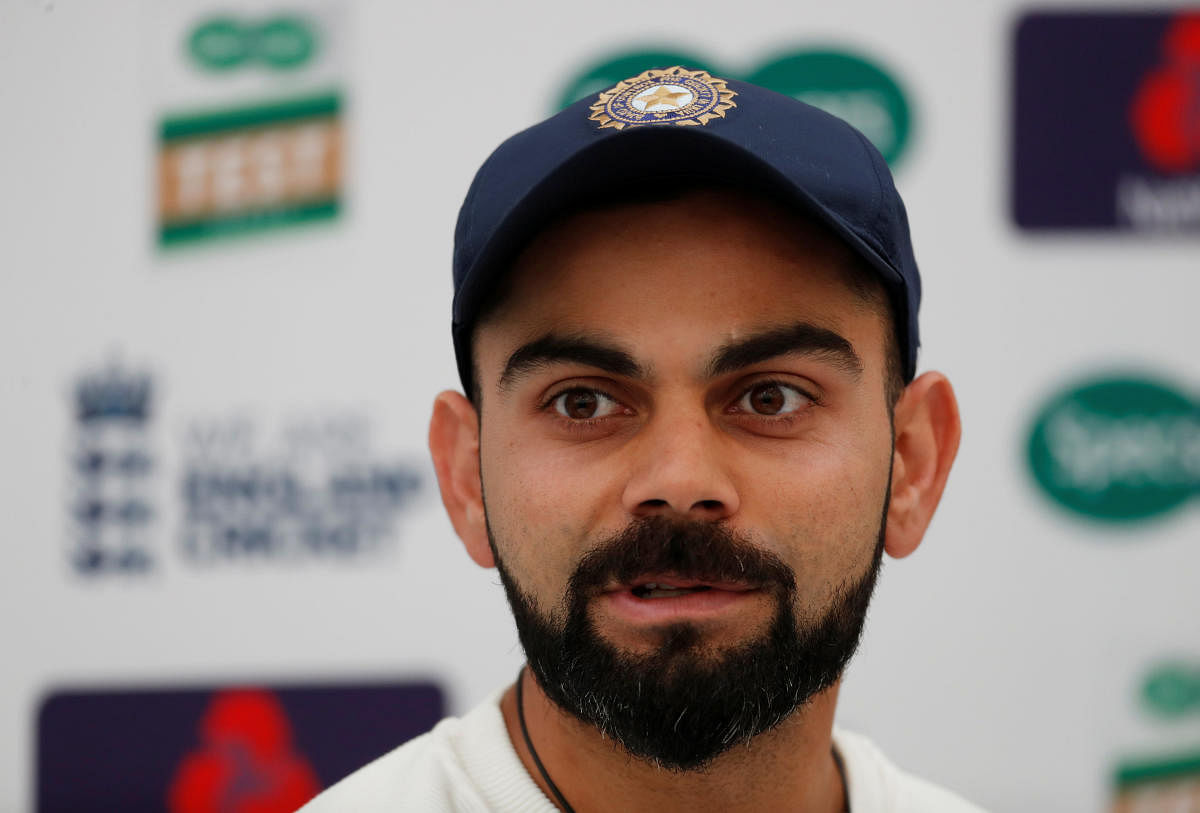 Kohli and India play their maiden World Test Championship game against West Indies, starting August 22 (Reuters File Photo)