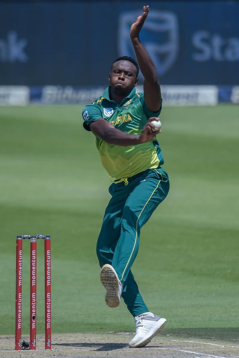 Paceman Kagiso Rabada can be a lethal weapon for South Africa with his pace and variety in England. AFP