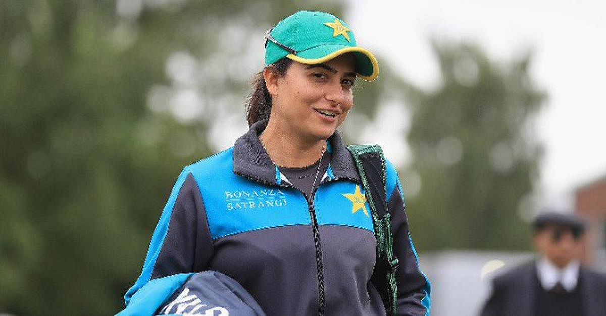 The former captain of the Pakistan national women's cricket team in ODIs and T20Is Sana Mir. (Photo by TWITTER)