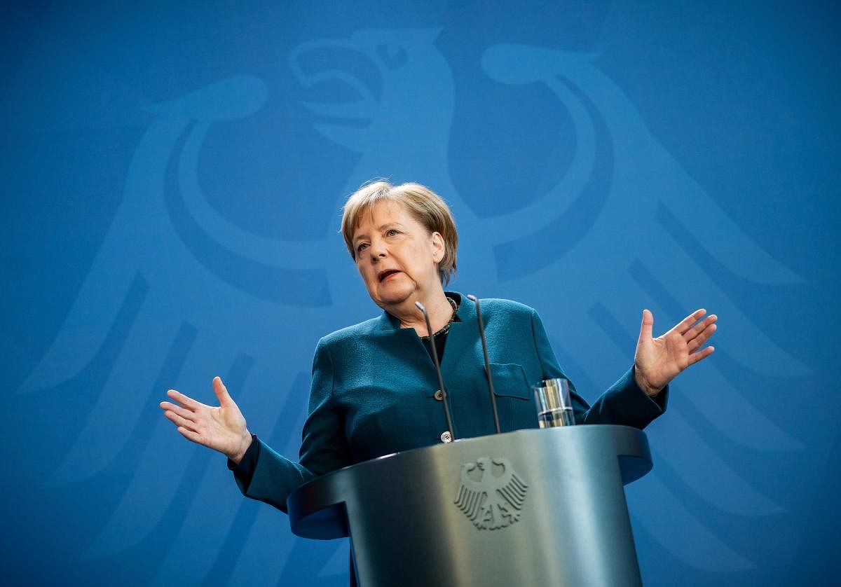 German Chancellor Angela Merkel (AFP Photo)