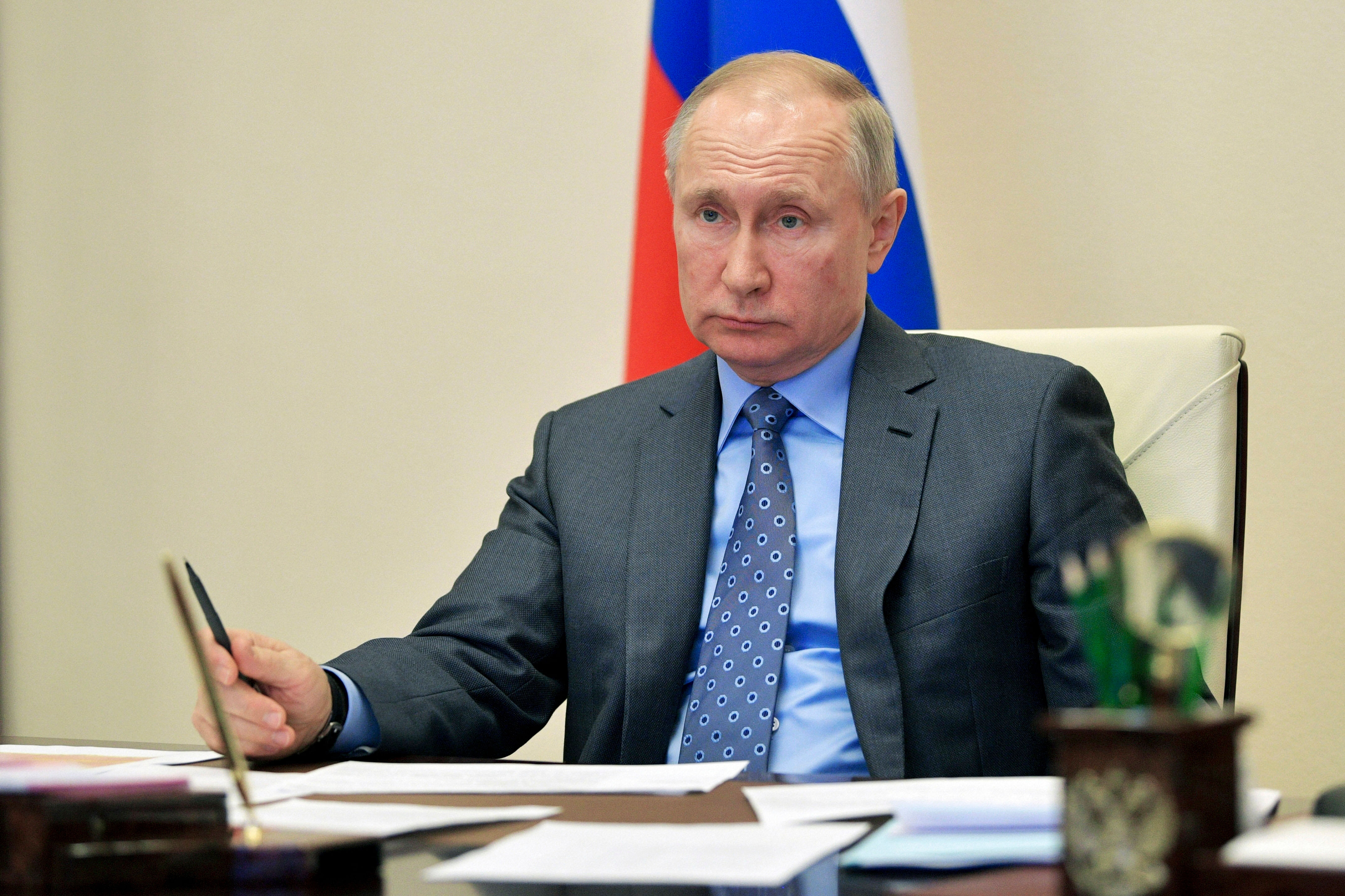 Russian President Vladimir Putin. (Credit: AP)