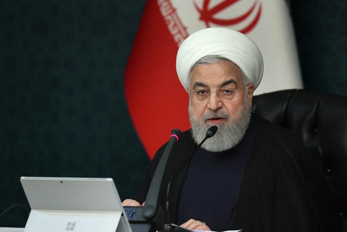  Iranian President Hassan Rouhani. Credit: AFP Photo