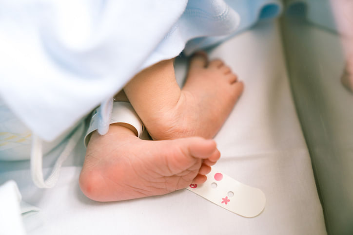 Newborn baby's feet (Image for representation/iStock Photo)